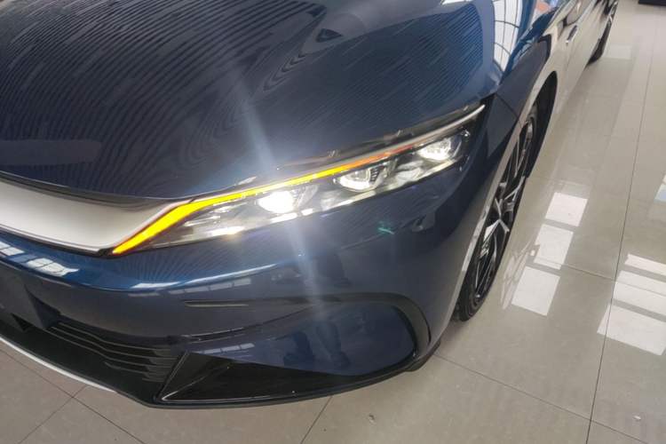 Used BYD Han 2022 EV Genesis Edition 610KM All-Wheel Drive Premium Model Left Front Headlight