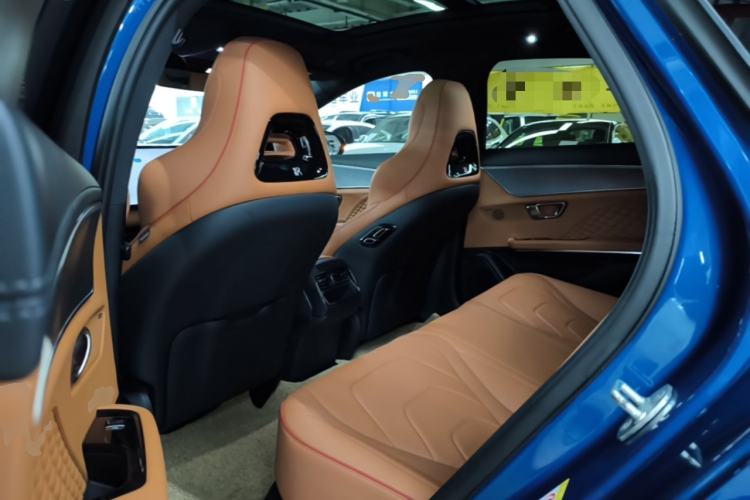 Used BYD Han 2022 EV Genesis Edition 715KM Front-Wheel-Drive Prestige Model Left Rear Seat