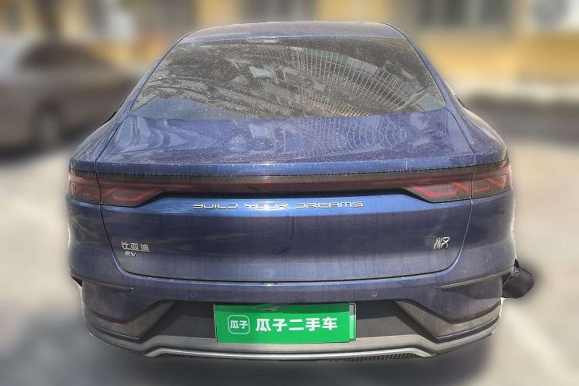 Used BYD Han 2022 EV Genesis Edition 715KM Front-Wheel-Drive Prestige Model Rear