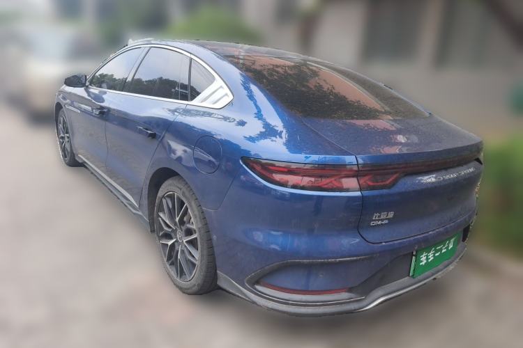 Used BYD Han 2022 DM-p 202km Four-Wheel Drive Flagship Model Rear Left 45 Deg