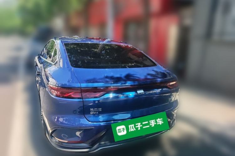 Used BYD Han 2022 DM-i 121KM Luxury Model Rear Left 45 Deg