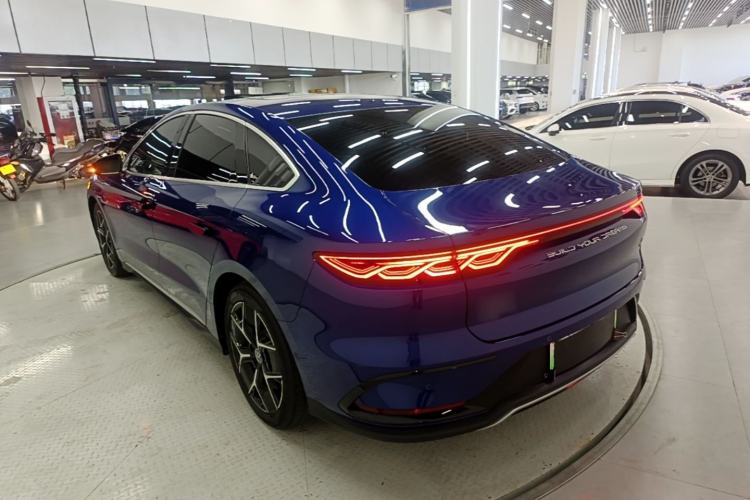 Used BYD Han 2022 EV Genesis Edition 715 km Front-Wheel-Drive Flagship Model Rear Left 45 Deg