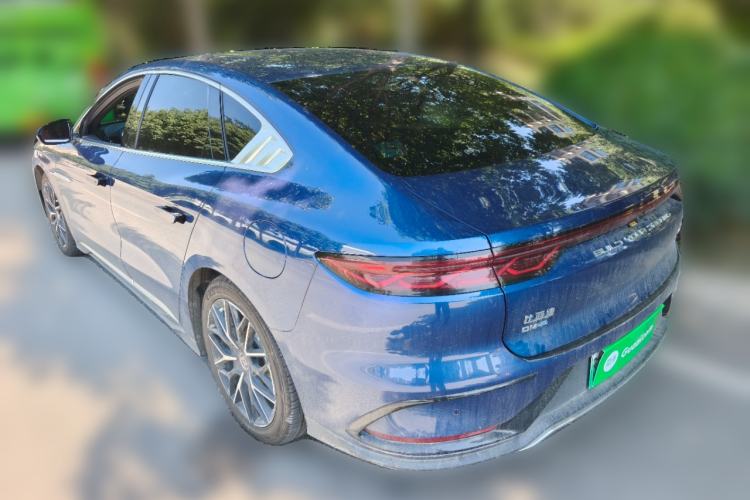 Used BYD Han 2022 DM-p 202km Four-Wheel Drive Flagship Model Rear Left 45 Deg