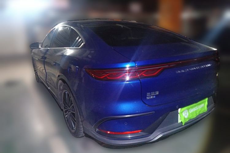 Used BYD Han 2022 DM-i 121KM Luxury Model Rear Left 45 Deg