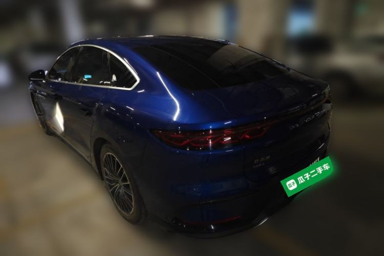 Used BYD Han 2022 DM-i 121KM Luxury Model Rear Left 45 Deg