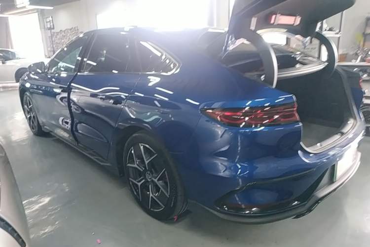 Used BYD Han 2022 EV Genesis Edition 715 km Front-Wheel-Drive Flagship Model Rear Left 45 Deg