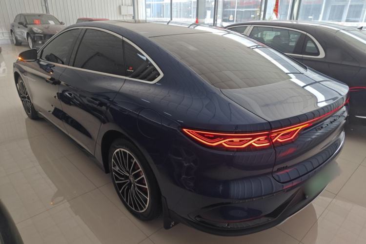 Used BYD Han 2022 DM-i 121KM Luxury Model Rear Left 45 Deg