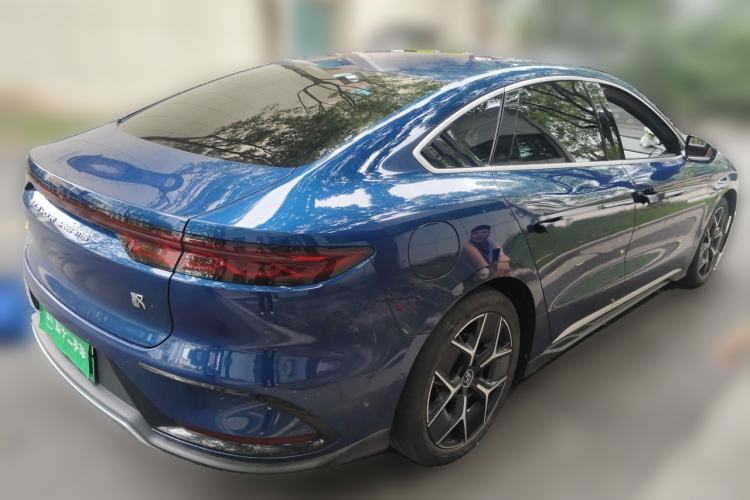 Used BYD Han 2022 DM-i 242km Flagship Model Rear Right 45 Deg