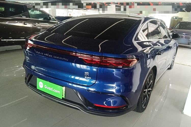 Used BYD Han 2022 EV Genesis Edition 610KM All-Wheel Drive Premium Model Rear Right 45 Deg