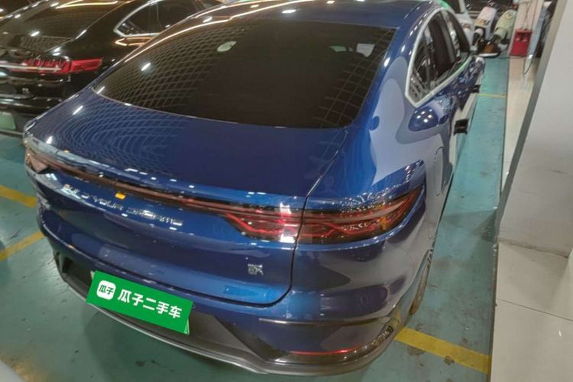 Used BYD Han 2022 DM-i 121KM Luxury Model Rear Right 45 Deg