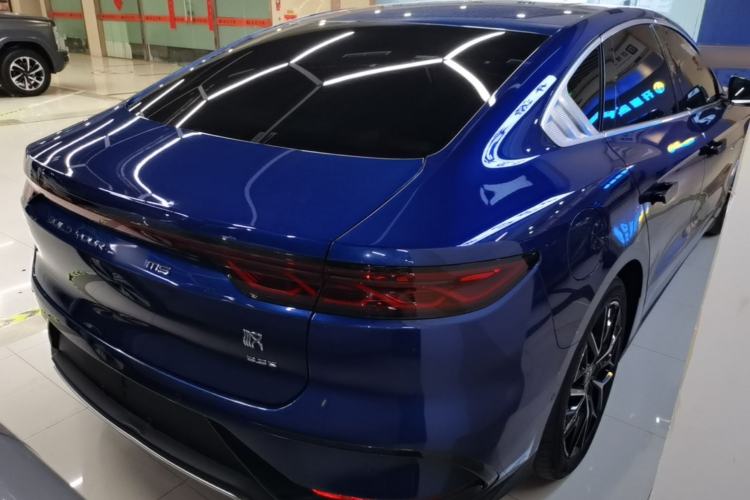 Used BYD Han 2022 EV Genesis Edition 610KM All-Wheel Drive Premium Model Rear Right 45 Deg