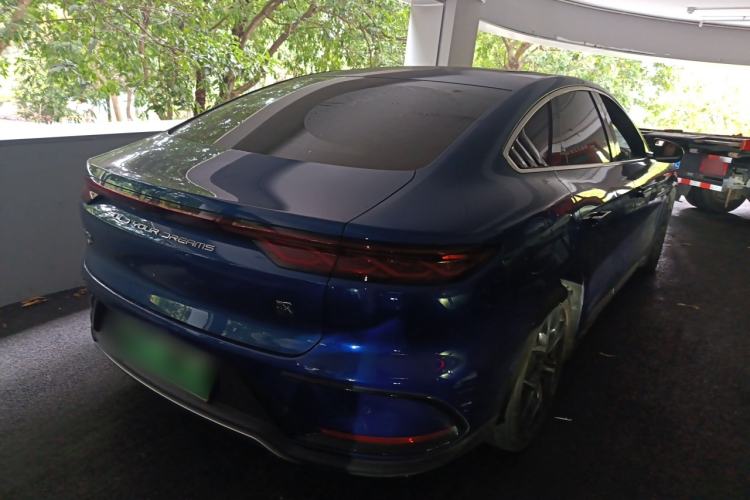 Used BYD Han 2022 EV Genesis Edition 715 km Front-Wheel-Drive Flagship Model Rear Right 45 Deg