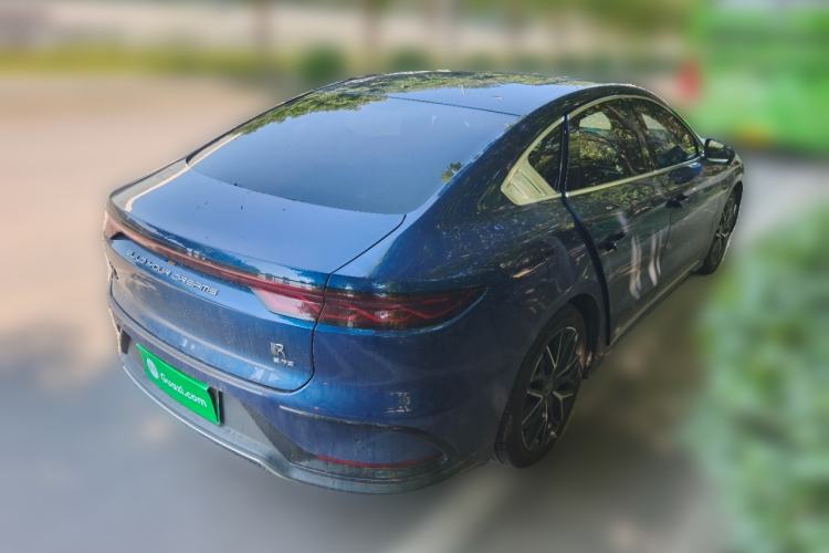 Used BYD Han 2022 DM-p 202km Four-Wheel Drive Flagship Model Rear Right 45 Deg