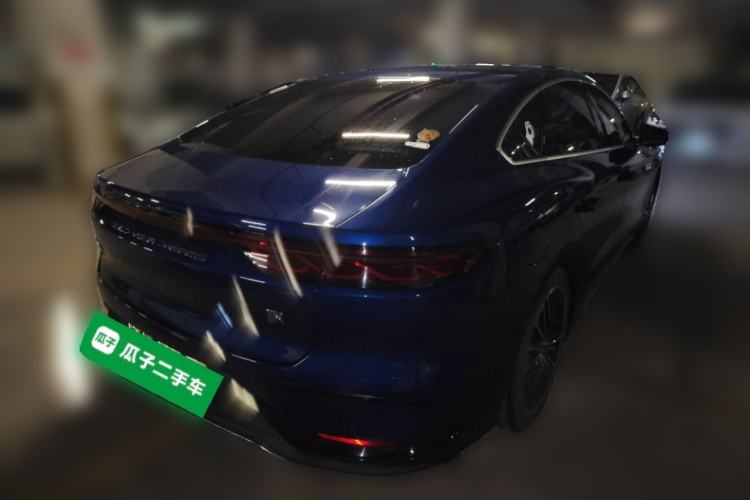 Used BYD Han 2022 DM-i 121KM Luxury Model Rear Right 45 Deg
