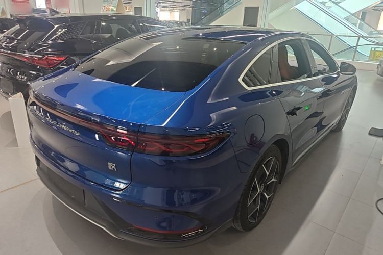 Used BYD Han 2022 EV Genesis Edition 715KM Front-Wheel-Drive Prestige Model Rear Right 45 Deg