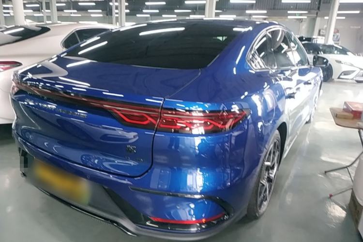 Used BYD Han 2022 EV Genesis Edition 715 km Front-Wheel-Drive Flagship Model Rear Right 45 Deg
