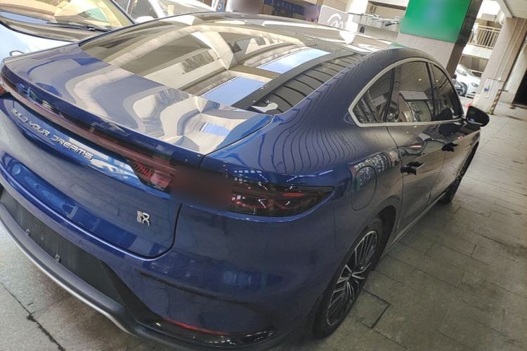 Used BYD Han 2022 DM-i 121KM Luxury Model Rear Right 45 Deg