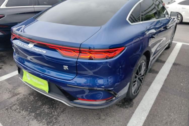 Used BYD Han 2022 DM-i 121KM Luxury Model Rear Right 45 Deg