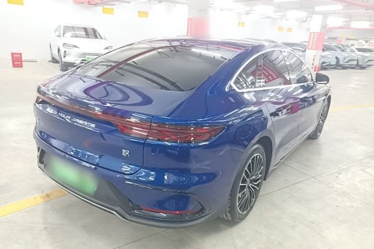 Used BYD Han 2022 DM-i 121KM Luxury Model Rear Right 45 Deg