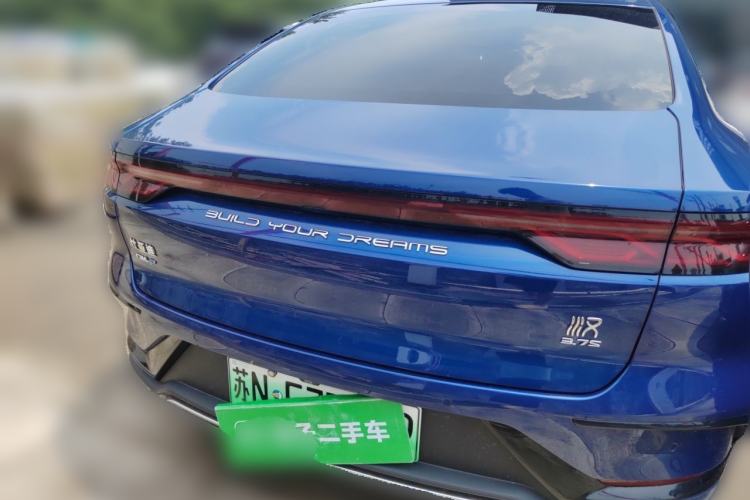 Used BYD Han 2022 DM-p 202km Four-Wheel Drive Flagship Model Rear