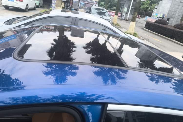 Used BYD Han 2022 EV Genesis Edition 610KM All-Wheel Drive Premium Model Roof