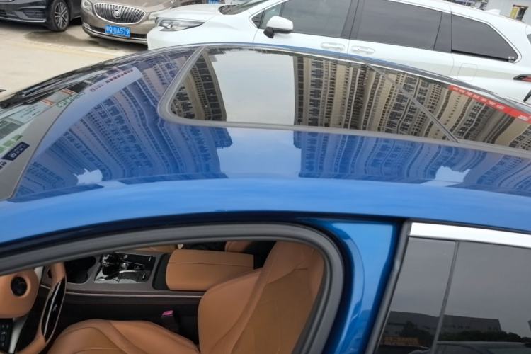 Used BYD Han 2022 EV Genesis Edition 610KM All-Wheel Drive Premium Model Roof
