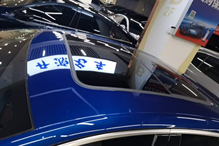 Used BYD Han 2022 EV Genesis Edition 610KM All-Wheel Drive Premium Model Roof