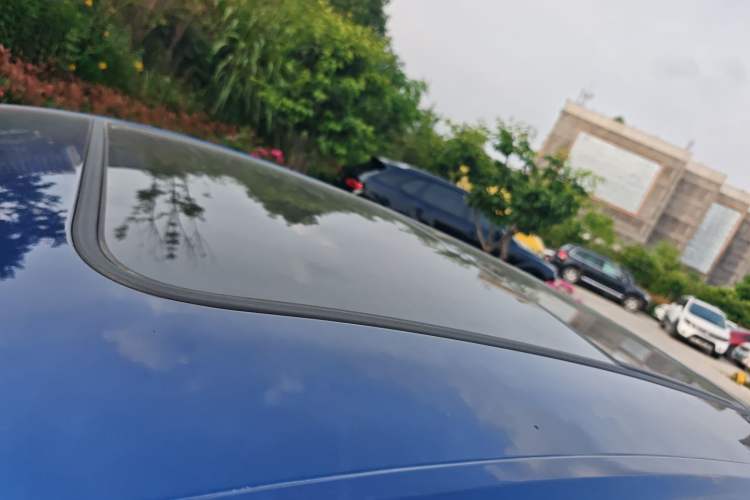 Used BYD Han 2022 EV Genesis Edition 610KM All-Wheel Drive Premium Model Roof