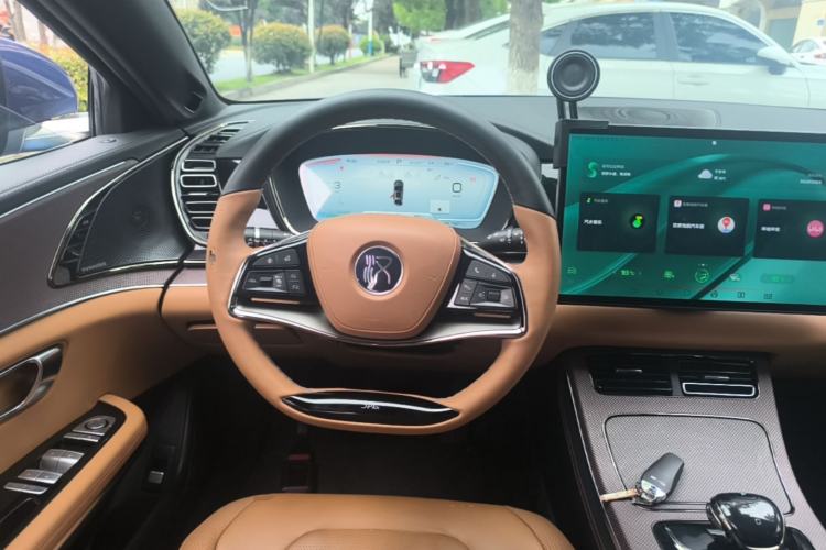 Used BYD Han 2022 EV Genesis Edition 610KM All-Wheel Drive Premium Model Steering Wheel