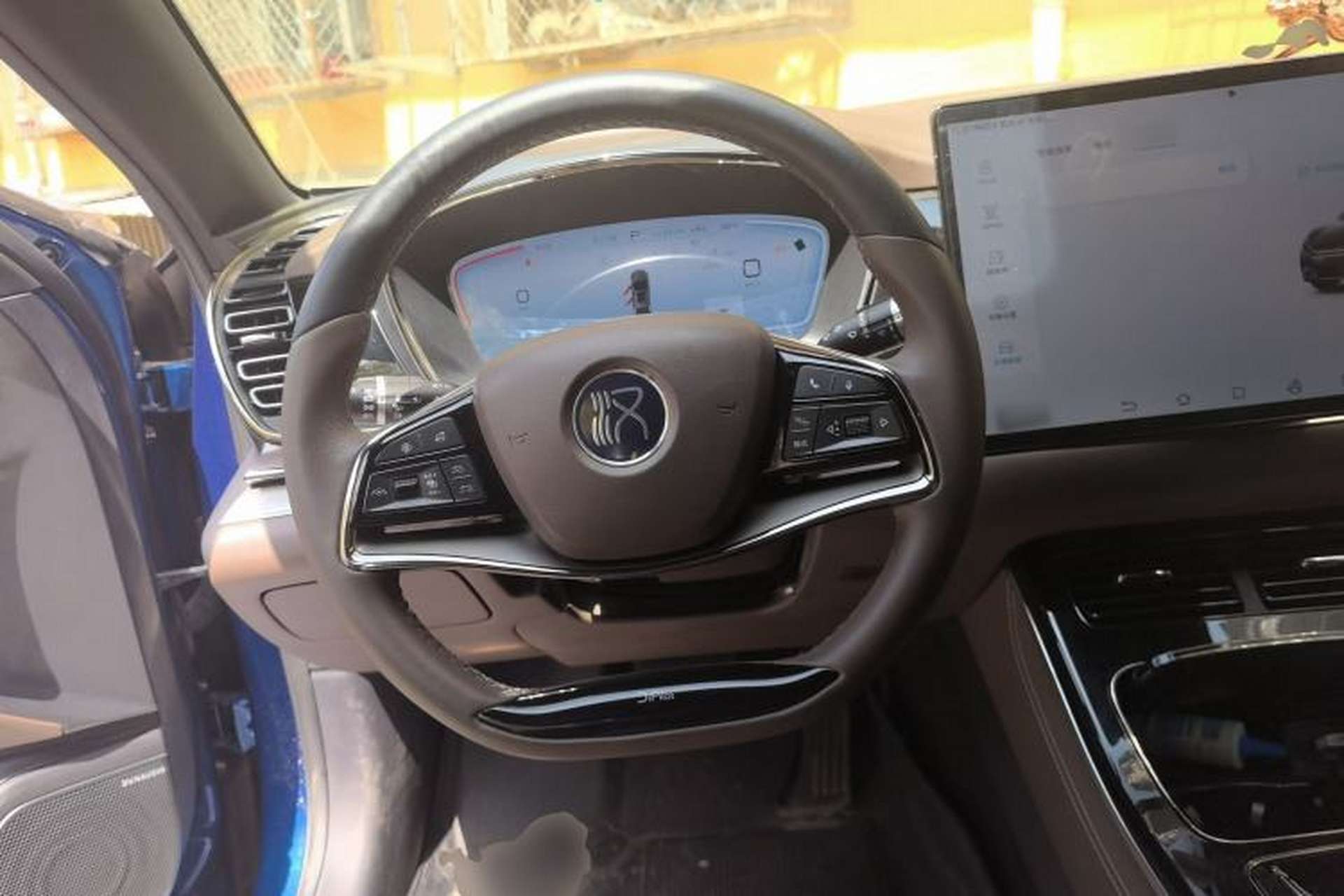 Used BYD Han 2022 EV Genesis Edition 715KM Front-Wheel-Drive Prestige Model Steering Wheel