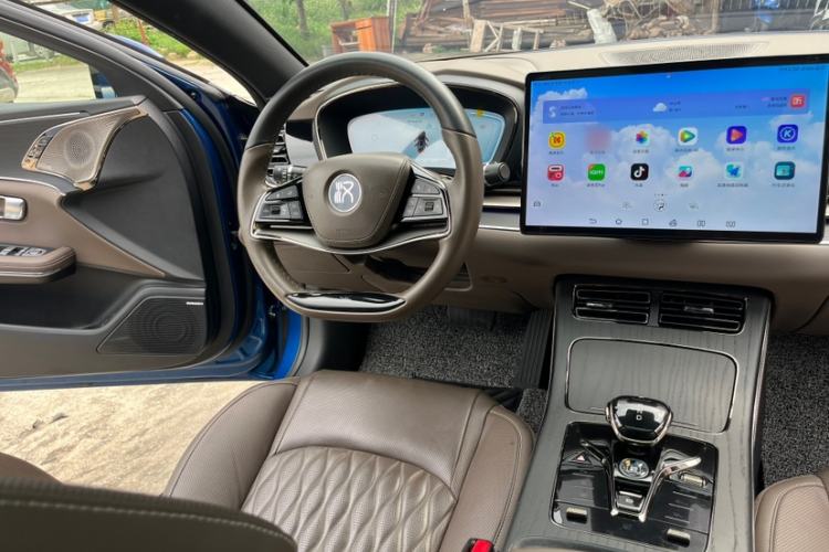 Used BYD Han 2022 DM-i 121KM Luxury Model Steering Wheel
