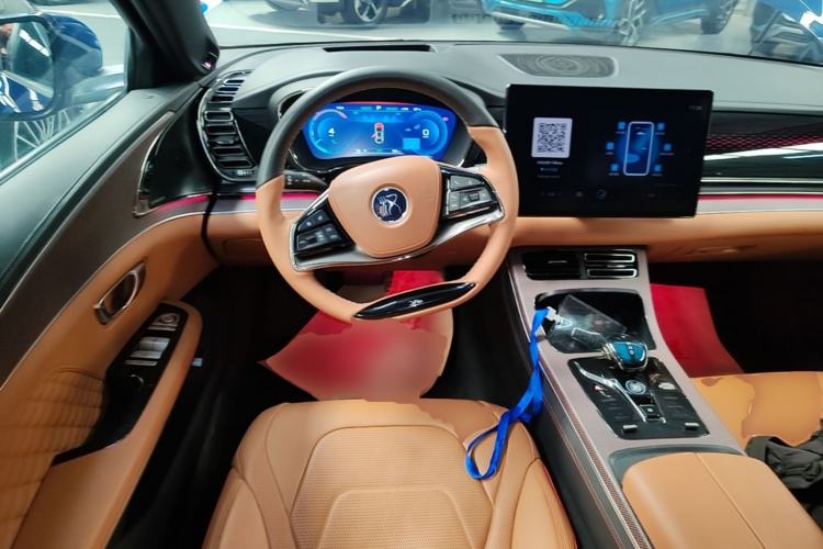 Used BYD Han 2022 EV Genesis Edition 610KM All-Wheel Drive Premium Model Steering Wheel