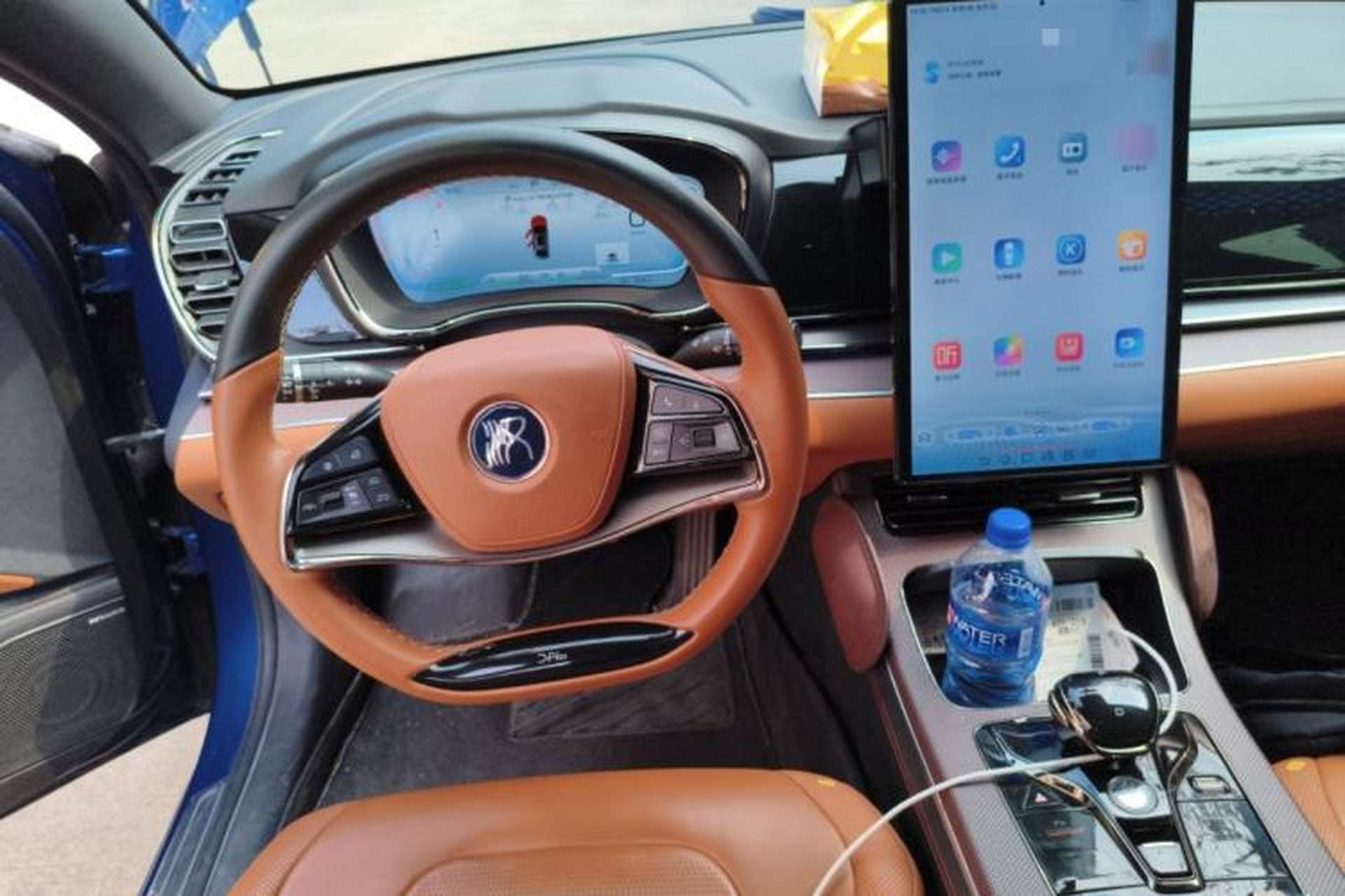 Used BYD Han 2022 DM-i 121KM Luxury Model Steering Wheel