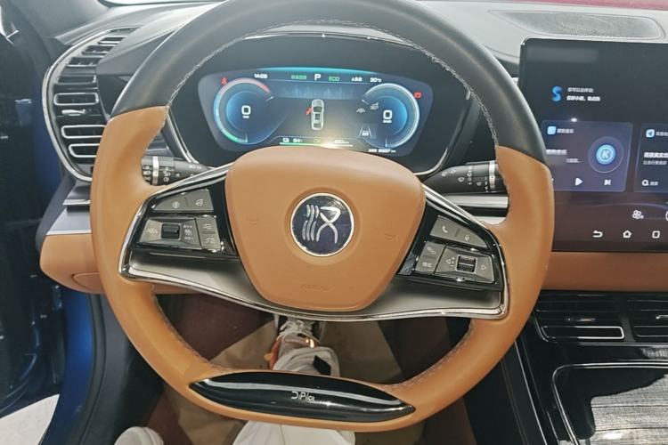 Used BYD Han 2022 EV Genesis Edition 715KM Front-Wheel-Drive Prestige Model Steering Wheel