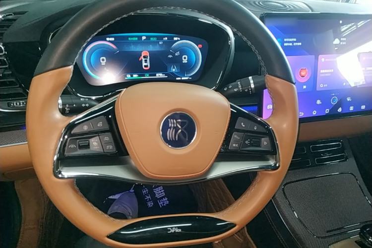 Used BYD Han 2022 EV Genesis Edition 715 km Front-Wheel-Drive Flagship Model Steering Wheel
