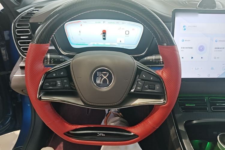 Used BYD Han 2022 EV Genesis Edition 715 km Front-Wheel-Drive Flagship Model Steering Wheel