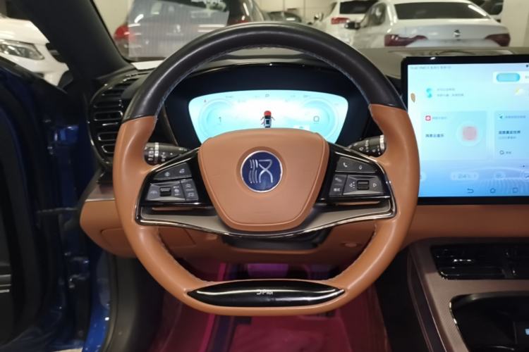 Used BYD Han 2022 DM-i 121KM Luxury Model Steering Wheel