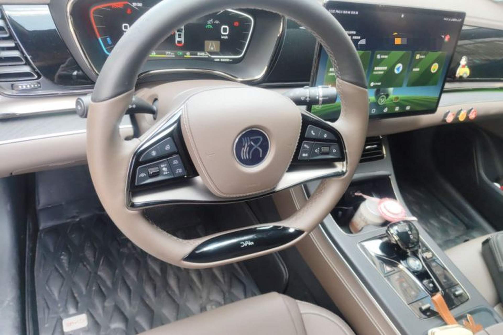 Used BYD Han 2022 DM-i 121KM Luxury Model Steering Wheel