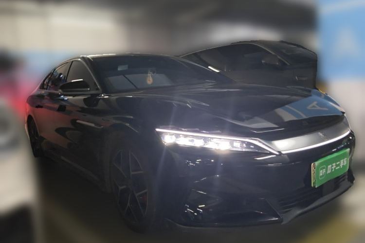 Used BYD Han 2022 EV Genesis Edition 715KM Front-Wheel-Drive Prestige Model Front Right 45 Deg