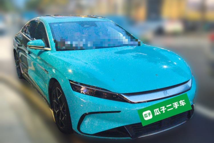 Used BYD Han 2022 EV Genesis Edition 715 km Front-Wheel-Drive Flagship Model Front Right 45 Deg