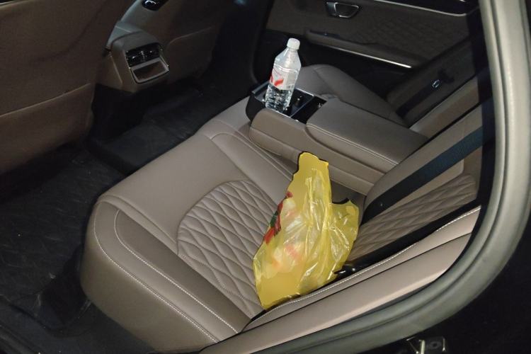 Used BYD Han 2022 EV Genesis Edition 715KM Front-Wheel-Drive Prestige Model Left Rear Seat