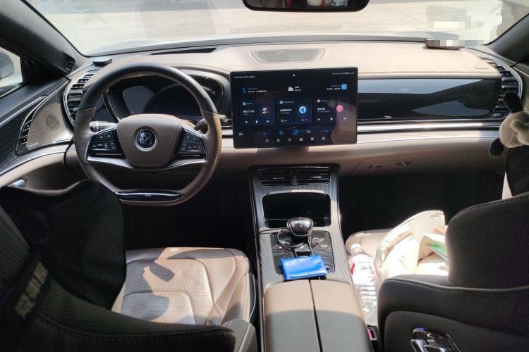 Used BYD Han 2022 EV Genesis Edition 610KM All-Wheel Drive Premium Model Center Console