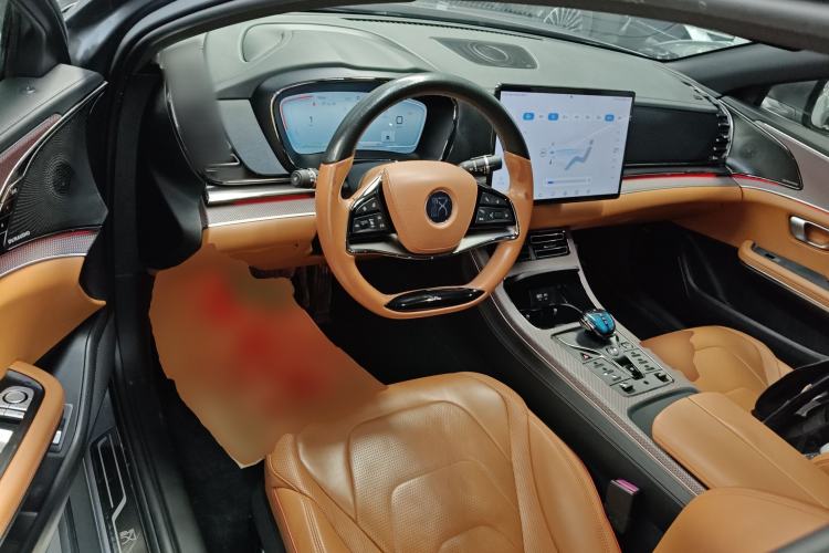 Used BYD Han 2022 DM-i 121KM Luxury Model Center Console