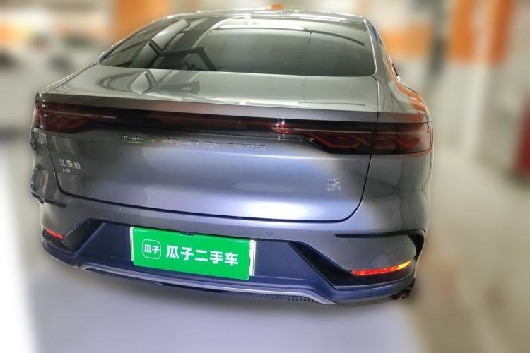 Used BYD Han 2022 EV Genesis Edition 715KM Front-Wheel-Drive Prestige Model Exterior 4