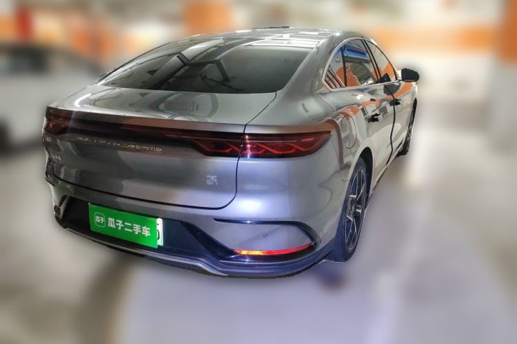 Used BYD Han 2022 EV Genesis Edition 715KM Front-Wheel-Drive Prestige Model Exterior 5