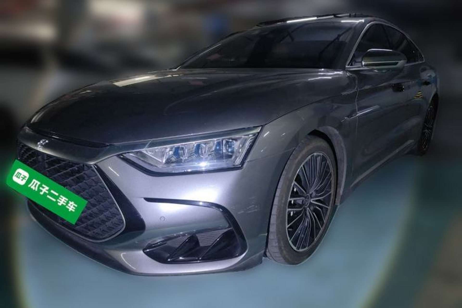 Used BYD Han 2022 DM-i 121KM Luxury Model Front Left 45 Deg