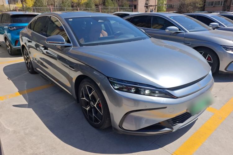 Used BYD Han 2022 EV Genesis Edition 715KM Front-Wheel-Drive Prestige Model Front Right 45 Deg