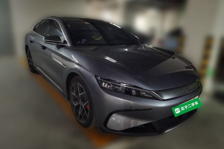Used BYD Han 2022 EV Genesis Edition 715 km Front-Wheel-Drive Flagship Model Front Right 45 Deg