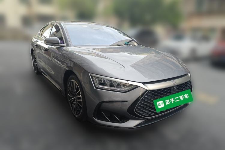 Used BYD Han 2022 DM-i 121KM Luxury Model Front Right 45 Deg