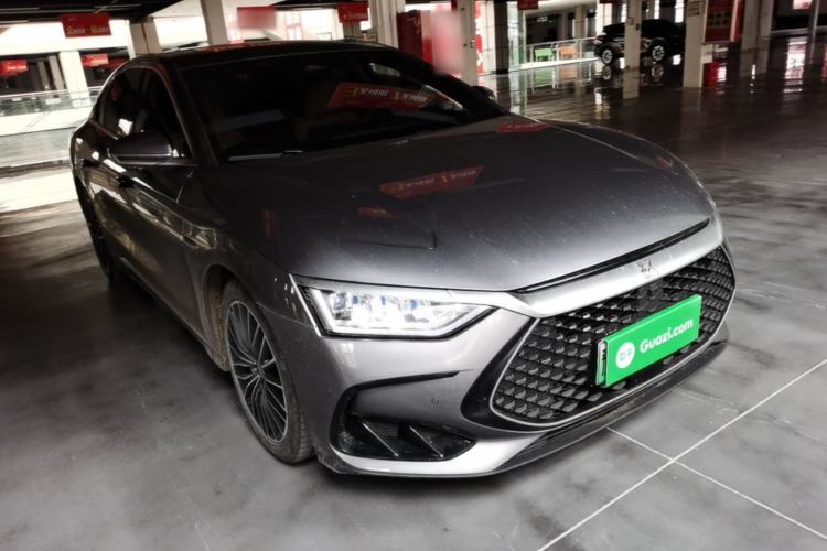 Used BYD Han 2022 DM-i 121KM Luxury Model Front Right 45 Deg